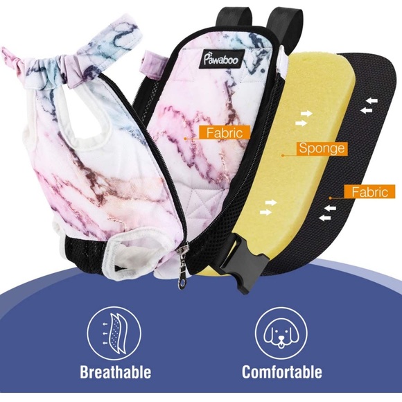 Pet Carrier Backpack Adjustable Pet Cat Dog Carrier Backpack Travel Bag Legs Out - Picture 6 of 6